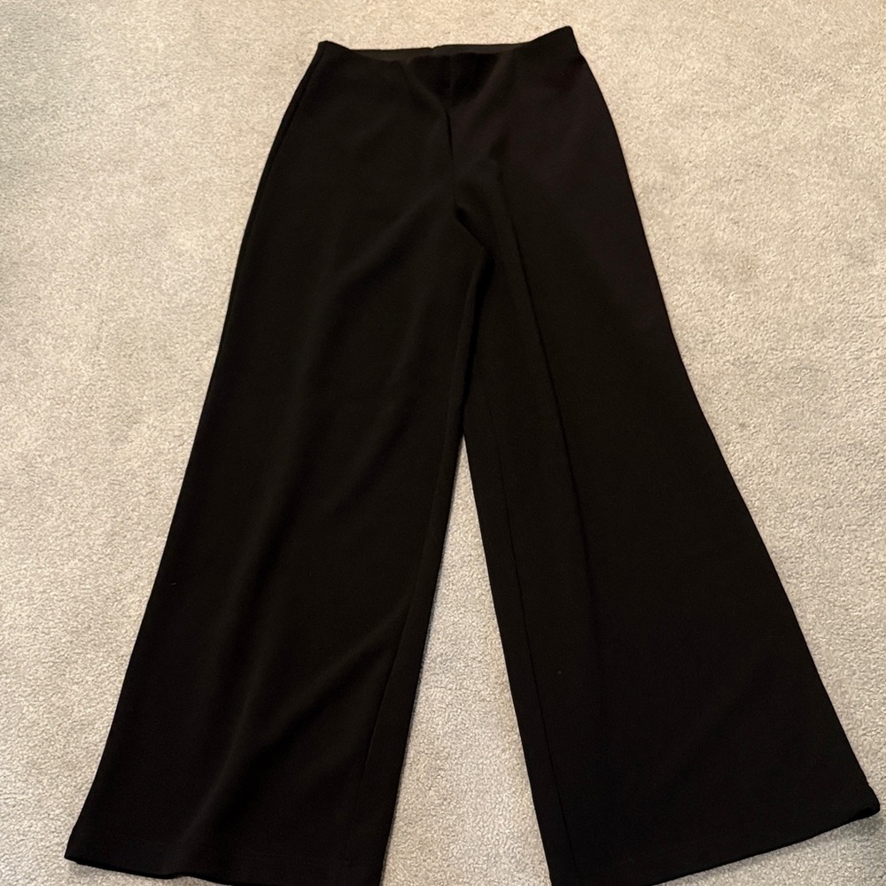 H&M Elegant Black Wide-Leg Pants